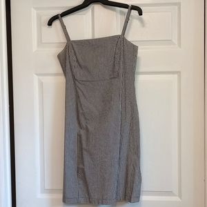 Vintage the limited gingham black and white mini sundress. Size 8